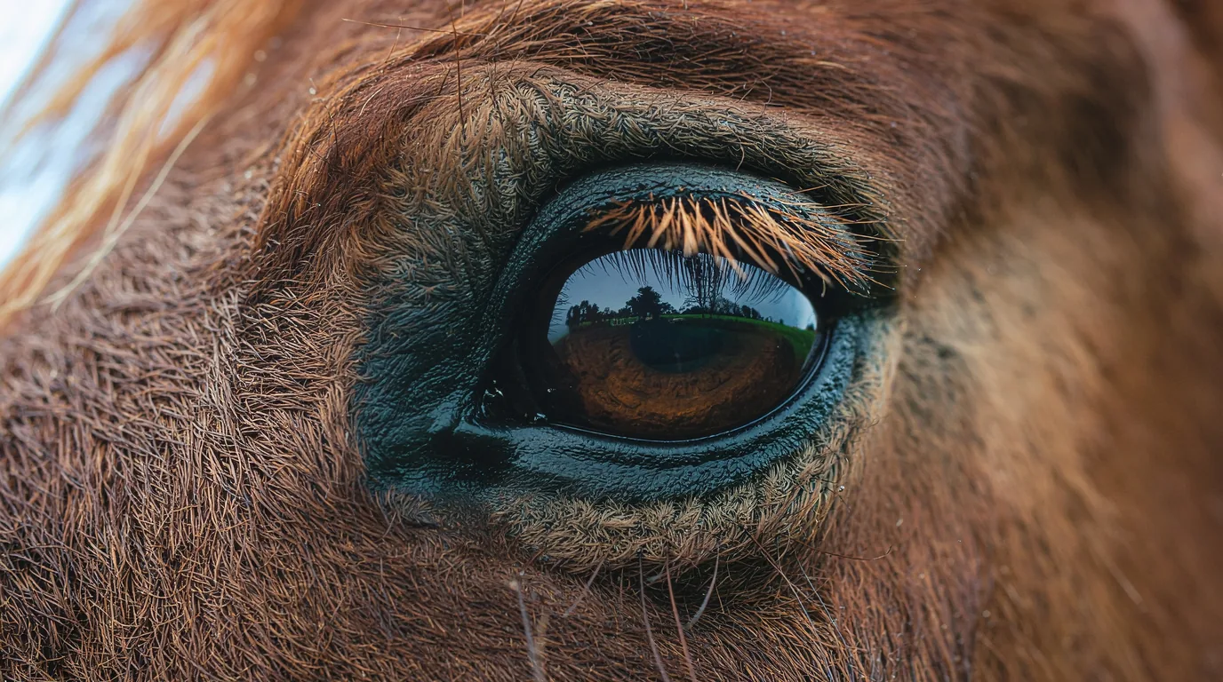 Un regard de cheval au Haras de Messine, Loubès-Bernac